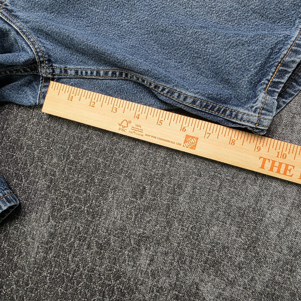 Vintage 90s Y2k Levis 550 Shorts Mens 42 Fits 39 Relaxed Fit Jorts Baggy USA 9" - Picture 3 of 9